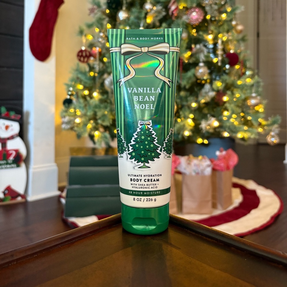 🌸 Bath & Body Works Vanilla Bean Noel Body Cream